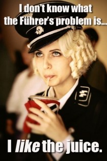 IntroducingOblivious Nazi Blonde