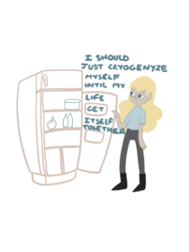 Intrusive thoughts while opening the fridge