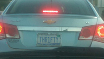 Ironynoun paying extra for this vanity plate