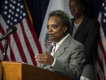 Is it just me or is the mayor of Chicago Lori Lightfoot starting to look like Beetlejuice