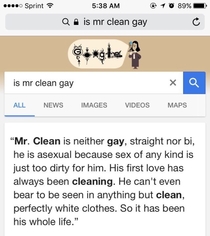Is Mr Clean gay