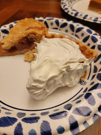 Is this the only acceptable way to eat pumpkin pie