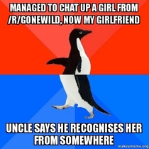 It did feel a little awkward