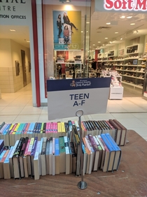 It doesnt get more teen than this at the book fair