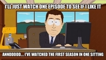It happens with every show