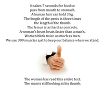 It takes  seconds