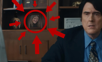 It took hours upon hours of frame-by-frame searching but I finally found Weird Als cameo in the trailer for his movie
