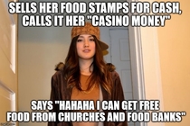 It was especially infuriating learning this after hearing her cry so much about not having money to feed her children