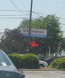It was hot in Greensboro today