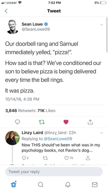 It was pizza