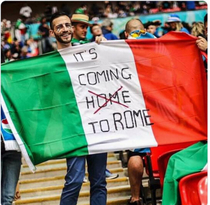 Italy fans are savages