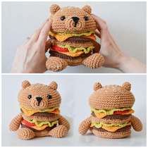 Its a ham-bear-ger