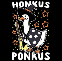 Its a spooptober Remember to respeck the honk or get the bonk friendos
