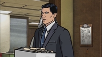 Its amazing how much you can learn about Archer just from looking at a clipboard