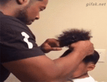 Its fine Daddy will do your hair