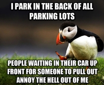 Its just easier I dont mind walking another  yards