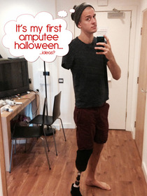 Its my first amputee Halloween costume ideas