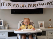 Its my sons first birthday His middle name is in honor of Dwight Schrutes actor