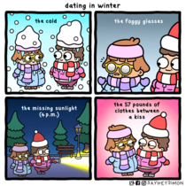 its never too cold for love _ OC