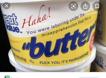 Its not butter