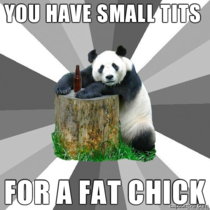Its not the nicest but it is the most effective Pickup Line Panda
