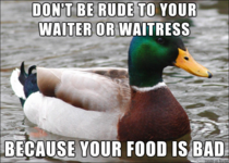 Its not their fault the cooks are bad
