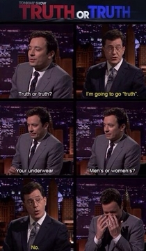Its things like this that make me love Steven Colbert so much