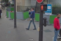 Ive been immortalized drinking a beer while walking by a Google Street View Car