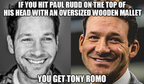 Ive never seen both Paul Rudd and Tony Romo at the same place at the same time