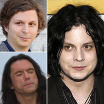 Jack White looks like Michael Cera dressed up as Tommy Wiseau