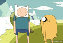 Jake and Finn tackling the issues 