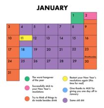 Januarys schedule