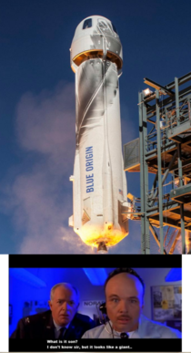 Jeff Bezos rocket launch 
