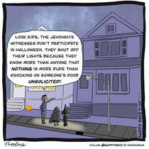 Jehovahs witnesses on Halloween