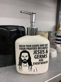 Jesus and germs are everywhere