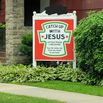 Jesus uses Heinzs marketing department