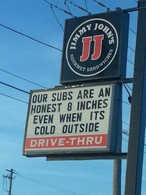 Jimmy johns knows whats up