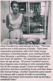 Joan Crawfords rules for throwing a party still hold up today