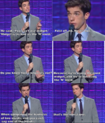 John Mulaney explains which word is worse