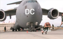 Joker is carrying DC