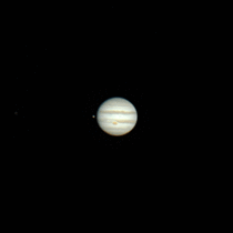 Jupiter and Io timelapse from my backyard with my DSLR 