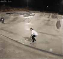 Just another skateboard fail