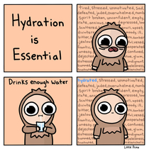Just drink some water 