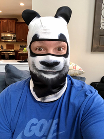 Just following CDC guidelines and got myself some panda pandemic protection Now my wife is social distancing herself from me