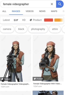 Just found out that as a female videographer I am actually a pirate