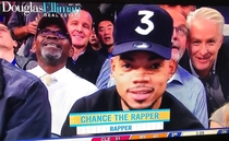 Just in case you werent sure what Chance the Rapper did for a living