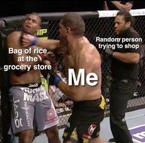 Just let me slap that rice