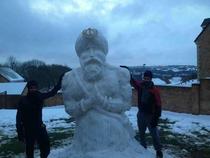 Just moved to USA from India Is my snowman Sikh