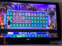 Just really feelin Wheel of Fortune tonight