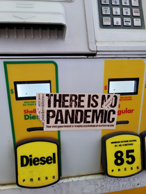 Just saw at a gas station